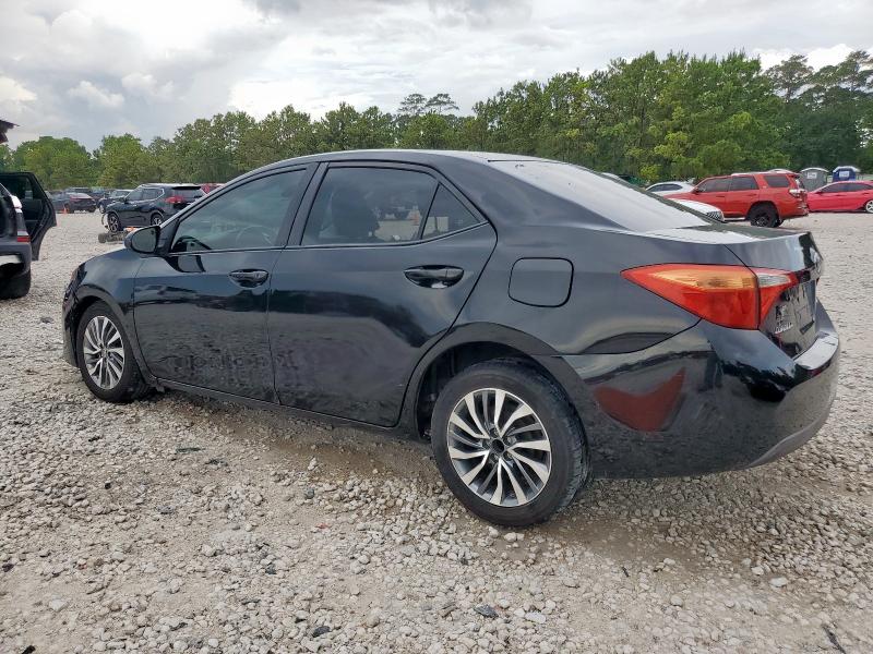 5YFBURHE4JP773255 - 2018 TOYOTA COROLLA L BLACK photo 2