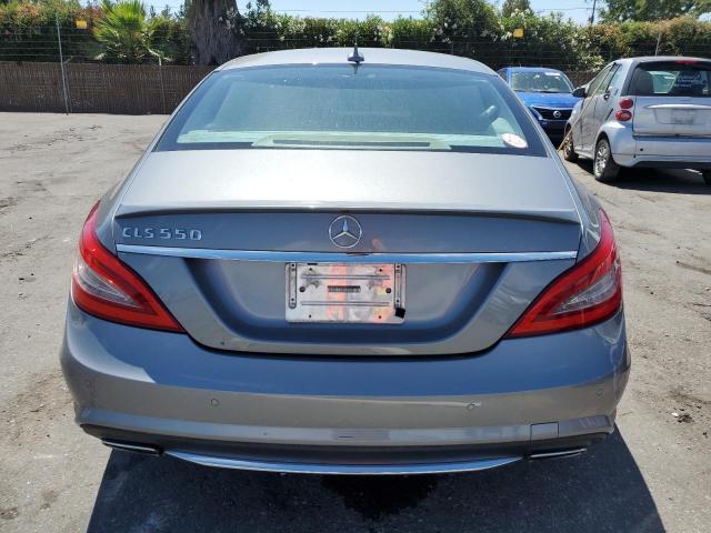 WDDLJ7DB7DA058580 - 2013 MERCEDES-BENZ CLS 550 SILVER photo 6