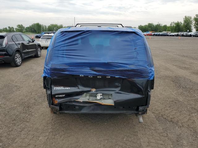 2C4RDGBG5DR728343 - 2013 DODGE GRAND CARA SE BLACK photo 6