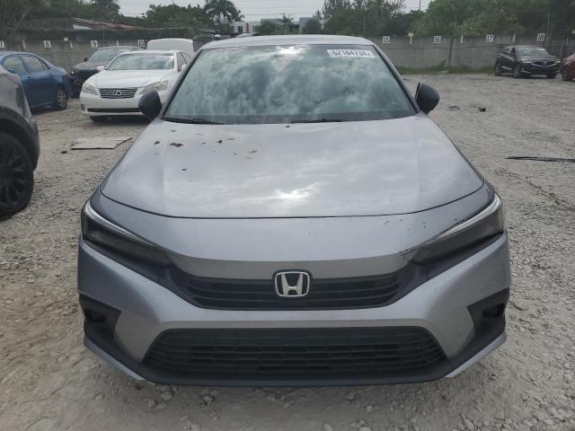 2HGFE2F57NH577610 - 2022 HONDA CIVIC SPORT SILVER photo 5