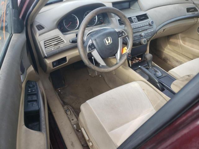 1HGCP26498A049302 - 2008 HONDA ACCORD LXP BURGUNDY photo 8