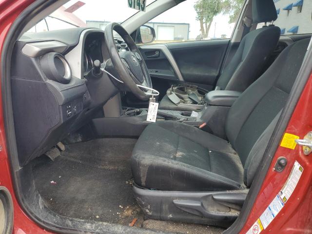 2T3BFREV2GW517189 - 2016 TOYOTA RAV4 LE RED photo 7
