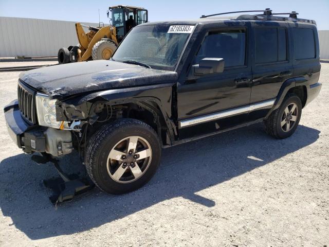 1J8HH48N46C269119 - 2006 JEEP COMMANDER BLACK photo 1