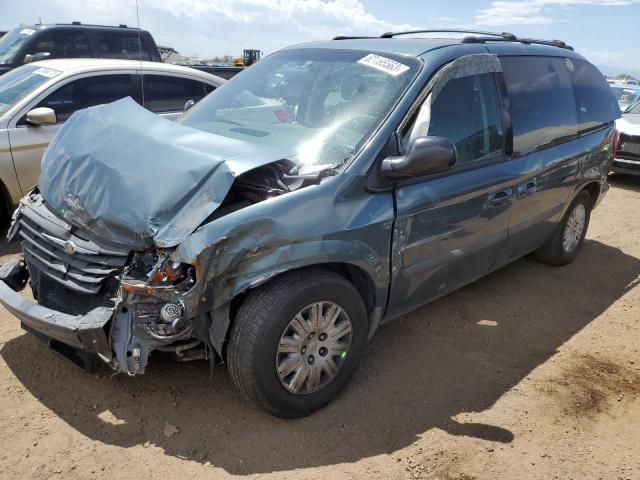 1A4GP45R76B730858 - 2006 CHRYSLER TOWN & COU GRAY photo 1