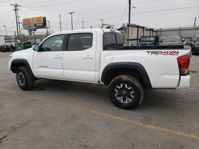 5TFCZ5AN1HX087694 - 2017 TOYOTA TACOMA DOUBLE CAB WHITE photo 2