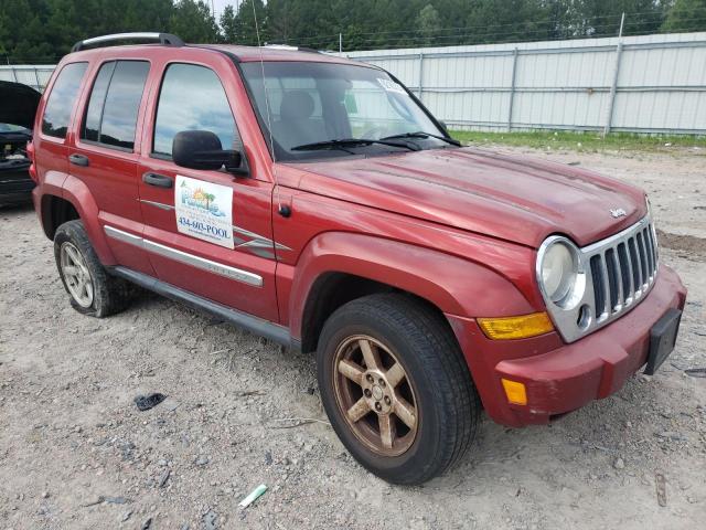 1J4GL58K66W107966 - 2006 JEEP LIBERTY LIMITED RED photo 4