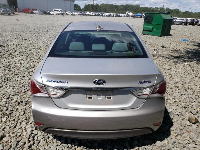 KMHEC4A41BA004864 - 2011 HYUNDAI SONATA HYBRID SILVER photo 6