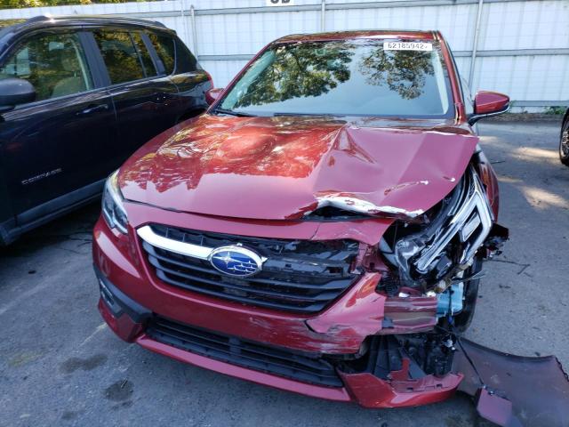 4S3BWAN60L3028491 - 2020 SUBARU LEGACY LIMITED RED photo 7