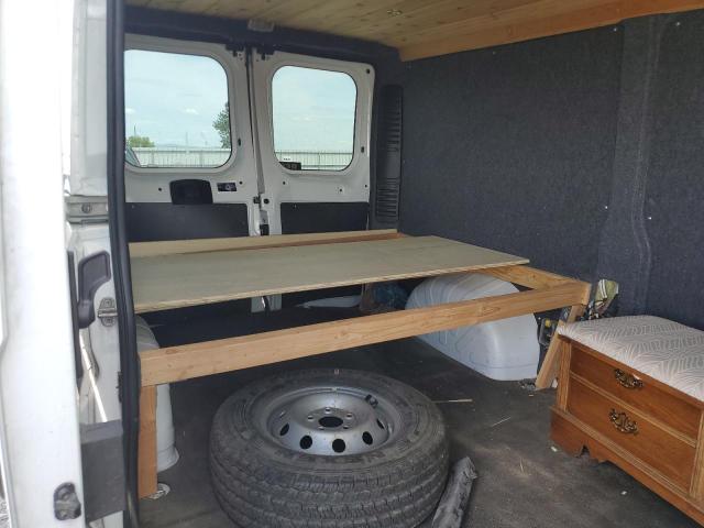 3C6TRVAG0HE543595 - 2017 RAM PROMASTER 1500 STANDARD WHITE photo 10