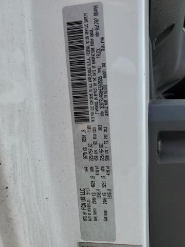 3C6TRVAG0HE543595 - 2017 RAM PROMASTER 1500 STANDARD WHITE photo 13