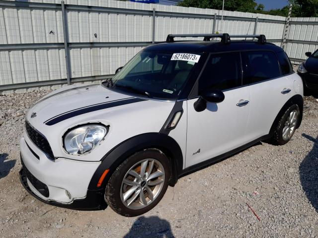 WMWZC5C55DWP31106 - 2013 MINI COOPER S COUNTRYMAN WHITE photo 1