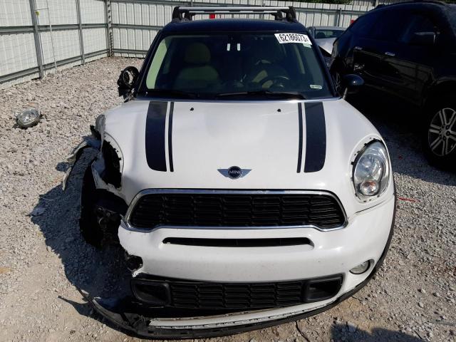 WMWZC5C55DWP31106 - 2013 MINI COOPER S COUNTRYMAN WHITE photo 5