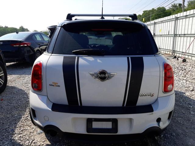 WMWZC5C55DWP31106 - 2013 MINI COOPER S COUNTRYMAN WHITE photo 6