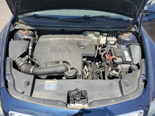 1G1ZE5EB6AF129755 - 2010 CHEVROLET MALIBU LTZ ლურჯი ფოტო 11