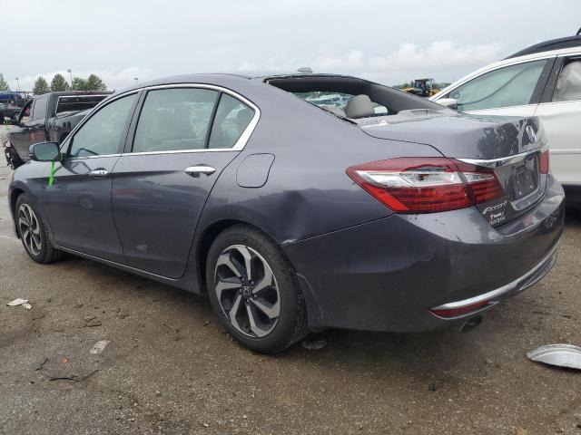 1HGCR3F88GA002943 - 2016 HONDA ACCORD EXL GRAY photo 2