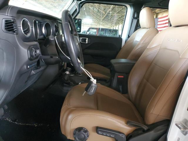 1C4JJXP69MW800562 - 2021 JEEP WRANGLER U SAHARA 4XE WHITE photo 7