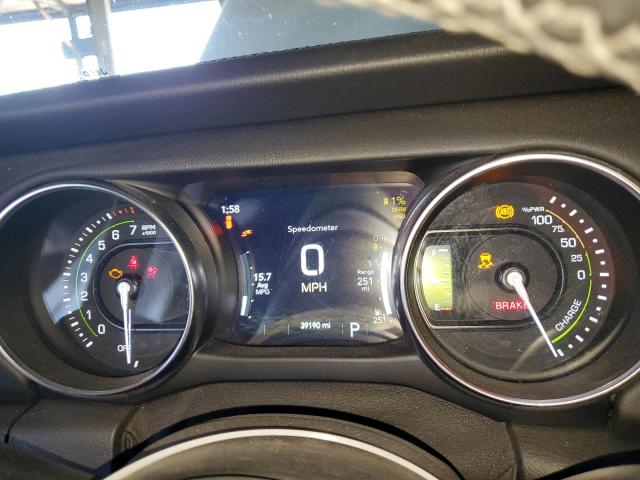 1C4JJXP69MW800562 - 2021 JEEP WRANGLER U SAHARA 4XE WHITE photo 9