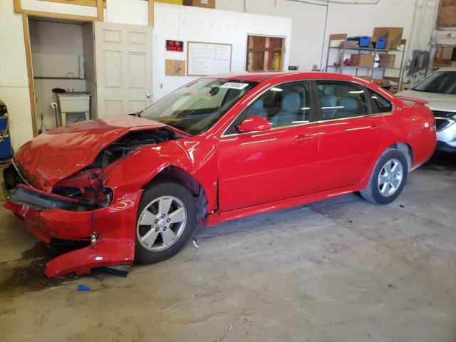 2G1WT57K391236478 - 2009 CHEVROLET IMPALA 1LT RED photo 1