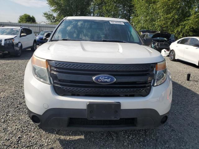 1FM5K8AR6FGA94411 - 2015 FORD EXPLORER POLICE INTERCEPTOR Blanco foto 5