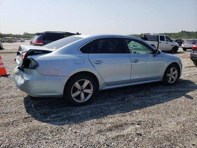 1VWBP7A32CC040974 - 2012 VOLKSWAGEN PASSAT SE BLUE photo 3