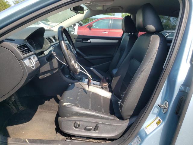 1VWBP7A32CC040974 - 2012 VOLKSWAGEN PASSAT SE BLUE photo 7