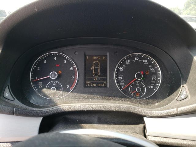 1VWBP7A32CC040974 - 2012 VOLKSWAGEN PASSAT SE BLUE photo 9