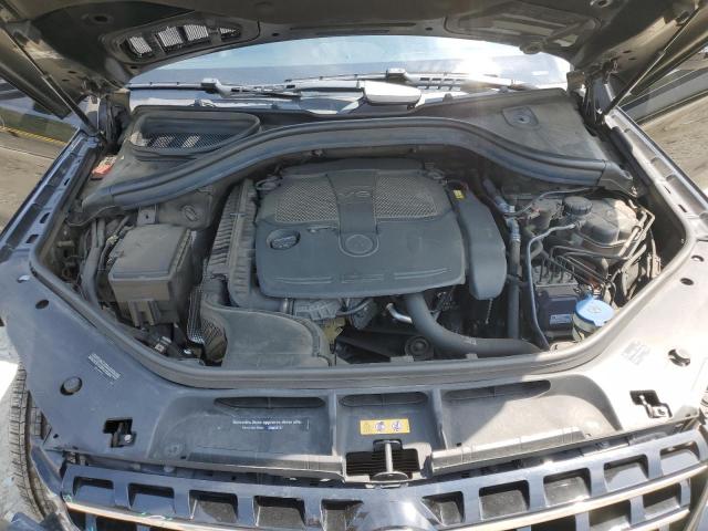 4JGDA5HB6FA616074 - 2015 MERCEDES-BENZ ML 350 4MATIC BLACK photo 12
