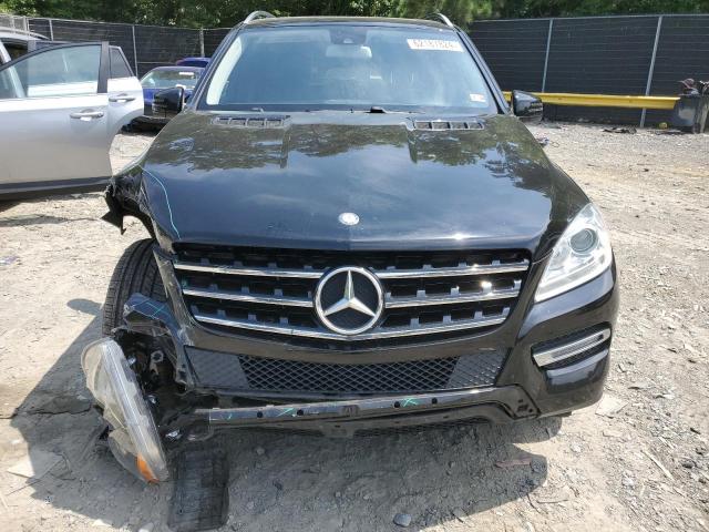 4JGDA5HB6FA616074 - 2015 MERCEDES-BENZ ML 350 4MATIC BLACK photo 5