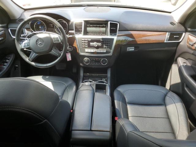 4JGDA5HB6FA616074 - 2015 MERCEDES-BENZ ML 350 4MATIC BLACK photo 8