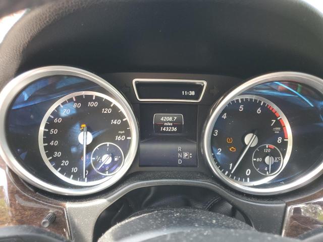 4JGDA5HB6FA616074 - 2015 MERCEDES-BENZ ML 350 4MATIC BLACK photo 9