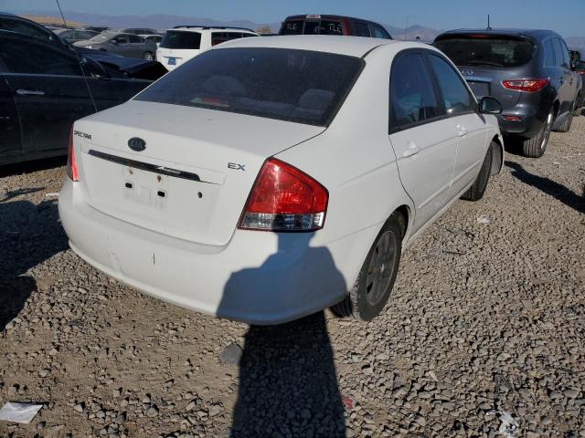 KNAFE222X95611978 - 2009 KIA SPECTRA EX WHITE photo 4