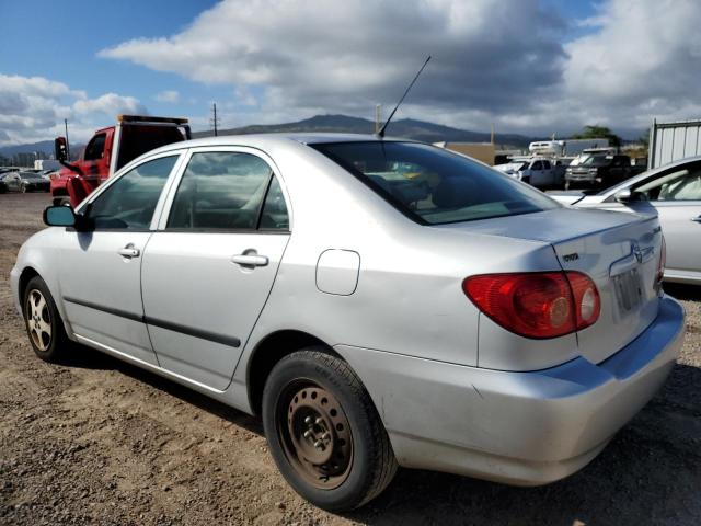 1NXBR32E25Z377031 - 2005 TOYOTA COROLLA CE SILVER photo 2