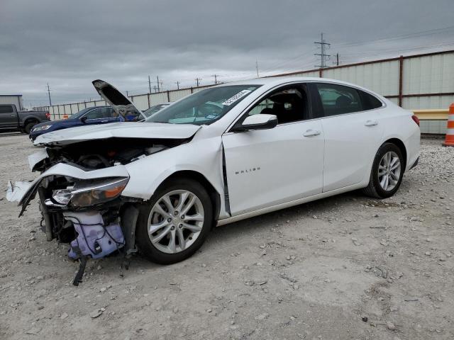 1G1ZD5ST8JF225032 - 2018 CHEVROLET MALIBU LT WHITE photo 1