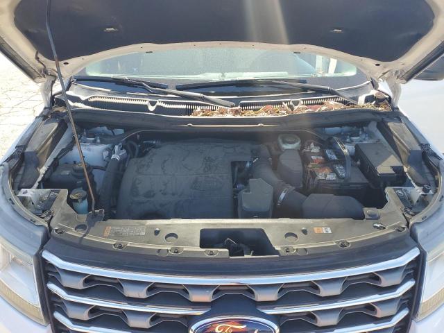 1FM5K7B89HGD13106 - 2017 FORD EXPLORER WHITE photo 12