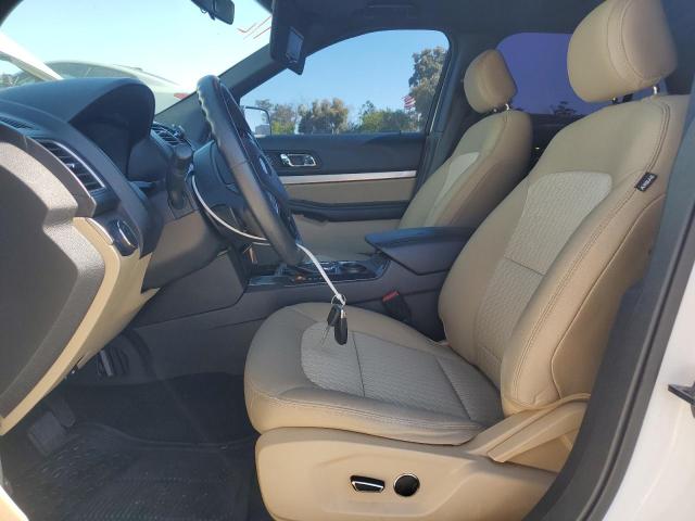 1FM5K7B89HGD13106 - 2017 FORD EXPLORER WHITE photo 7