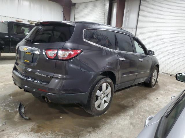 1GNKVJKD0FJ347077 - 2015 CHEVROLET TRAVERSE LTZ CHARCOAL photo 3