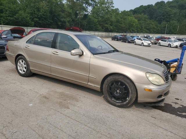 WDBNG70J73A377795 - 2003 MERCEDES-BENZ S 430 BEIGE photo 4