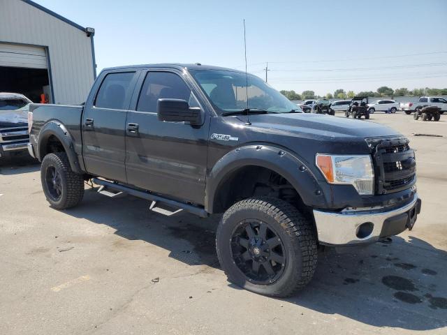 1FTFW1EF7EFD00215 - 2014 FORD F150 SUPERCREW BLACK photo 4