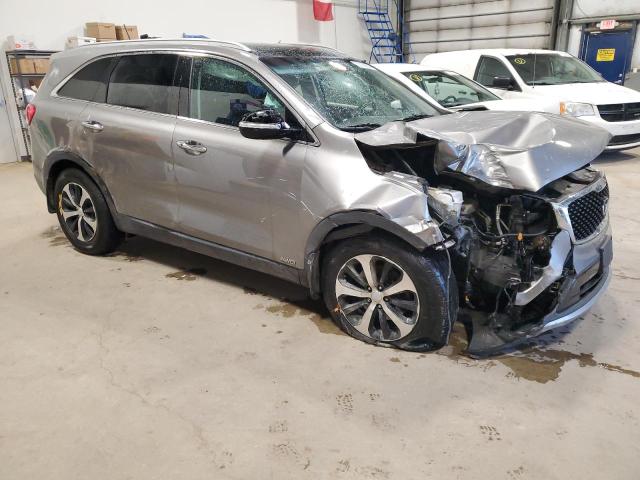 5XYPHDA52GG184919 - 2016 KIA SORENTO EX SILVER photo 4