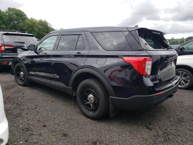 1FM5K8AB9MGB04963 - 2021 FORD EXPLORER POLICE INTERCEPTOR BLACK photo 2