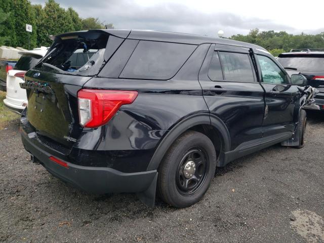 1FM5K8AB9MGB04963 - 2021 FORD EXPLORER POLICE INTERCEPTOR BLACK photo 3
