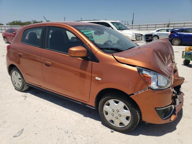 ML32A3HJ9JH004428 - 2018 MITSUBISHI MIRAGE ES ORANGE photo 4