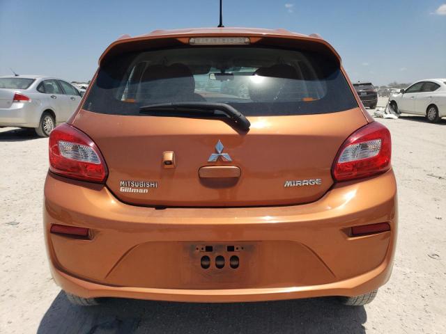 ML32A3HJ9JH004428 - 2018 MITSUBISHI MIRAGE ES ORANGE photo 6