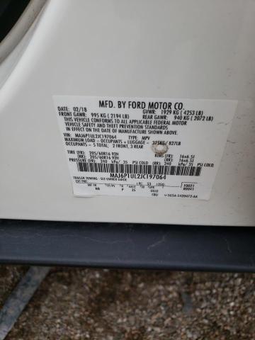 MAJ6P1UL2JC197064 - 2018 FORD ECOSPORT SE Blanco foto 12