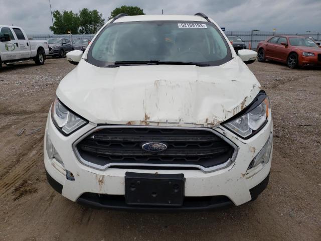 MAJ6P1UL2JC197064 - 2018 FORD ECOSPORT SE WHITE photo 5