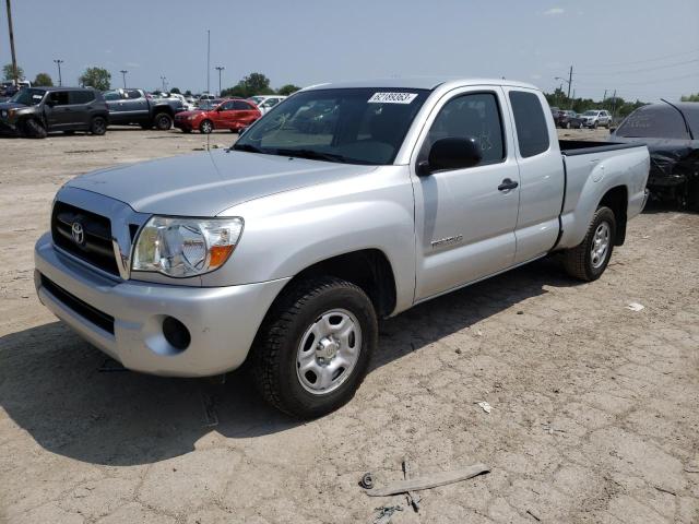5TETX22N27Z353217 - 2007 TOYOTA TACOMA ACCESS CAB ვერცხლისფერი ფოტო 1