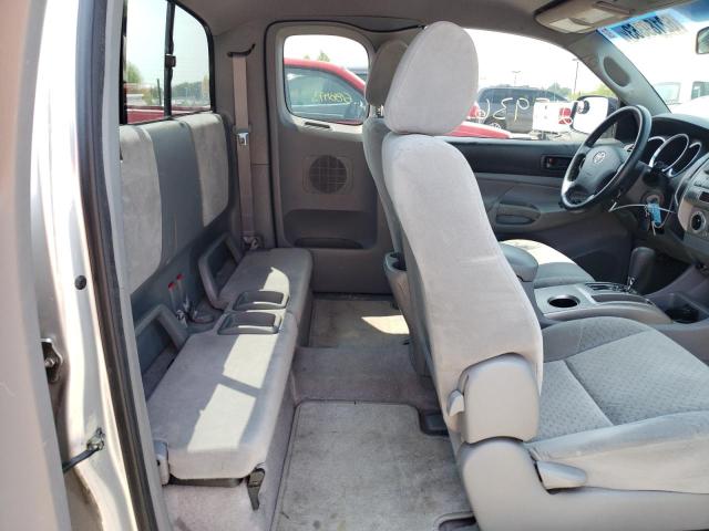 5TETX22N27Z353217 - 2007 TOYOTA TACOMA ACCESS CAB ვერცხლისფერი ფოტო 10