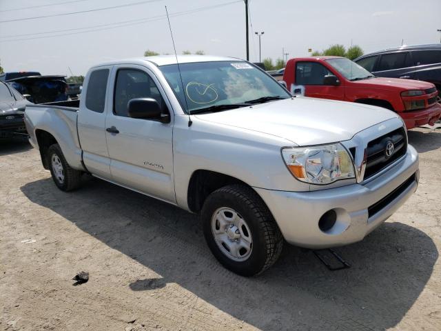5TETX22N27Z353217 - 2007 TOYOTA TACOMA ACCESS CAB ვერცხლისფერი ფოტო 4