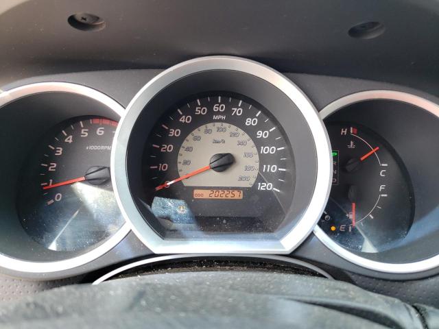 5TETX22N27Z353217 - 2007 TOYOTA TACOMA ACCESS CAB ვერცხლისფერი ფოტო 9