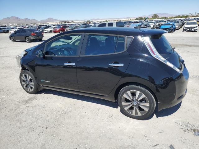 1N4AZ0CP4EC338760 - 2014 NISSAN LEAF S BLACK photo 2